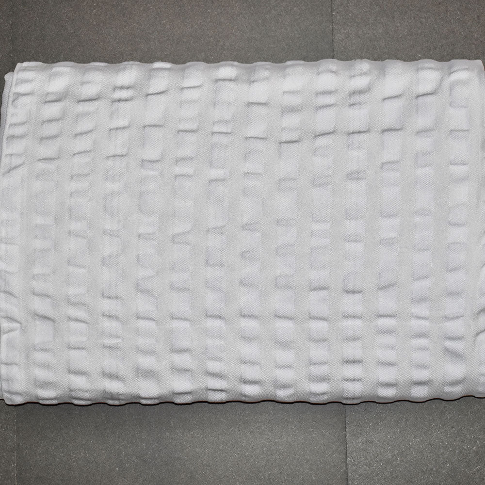 Colcha Blanca Corrugada
